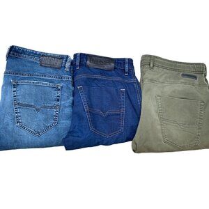 LOT OF 3 Diesel Jeans Size 34/36